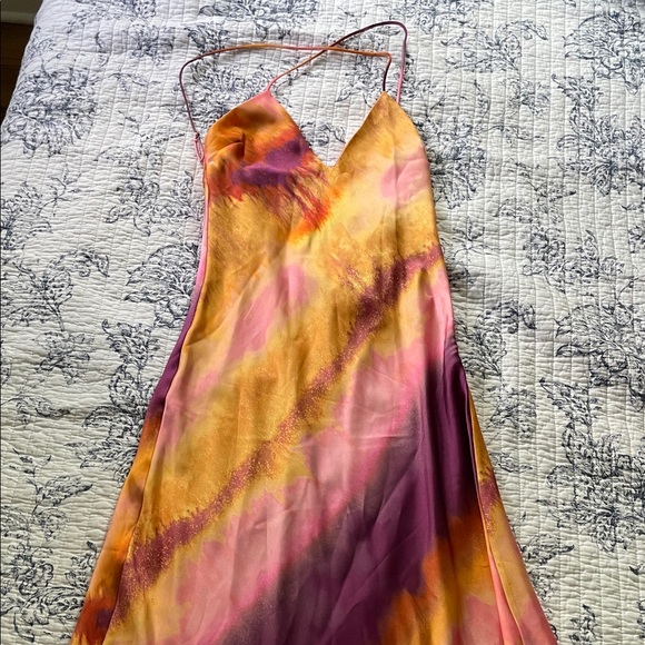 Zara Multicolor Maxi Dress - Picture 1 of 10